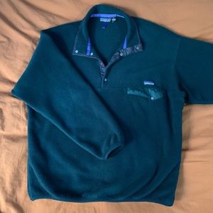Men’s XL Dark Green Patagonia Synchilla Fleece Pullover